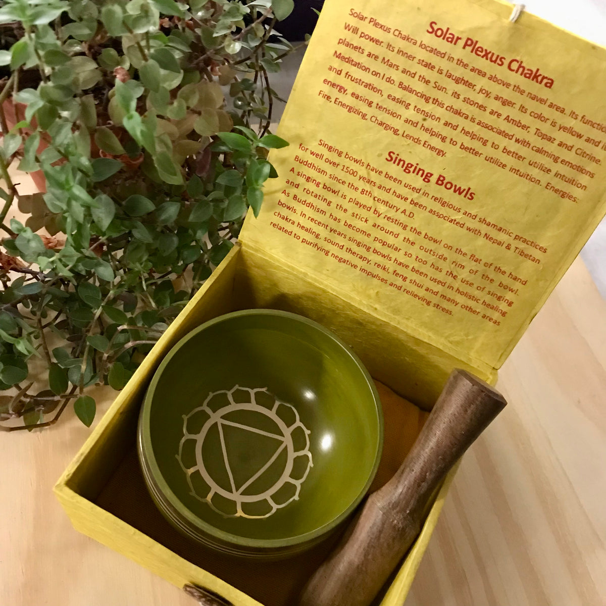 Solar Plexus Chakra Singing Bowl The Whispering Tree Inc.