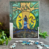 Strong Earth Woman Jigsaw Puzzle