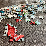 Man Changing into Thunderbird Jigsaw Puzzle