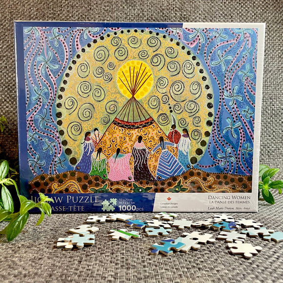 Dancing Women Jigsaw Puzzle