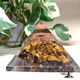 Crystal Resin Pyramid