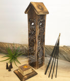 Wood Incense Tower